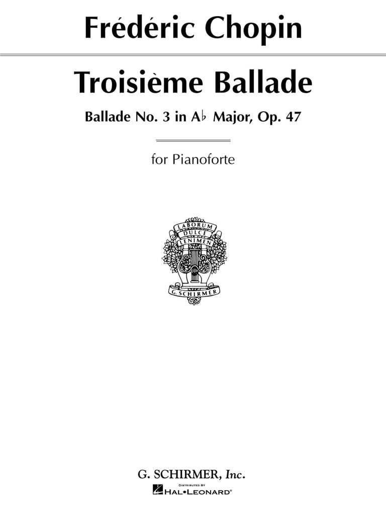 Ballade, Op. 47, No. 3 in A Flat Major